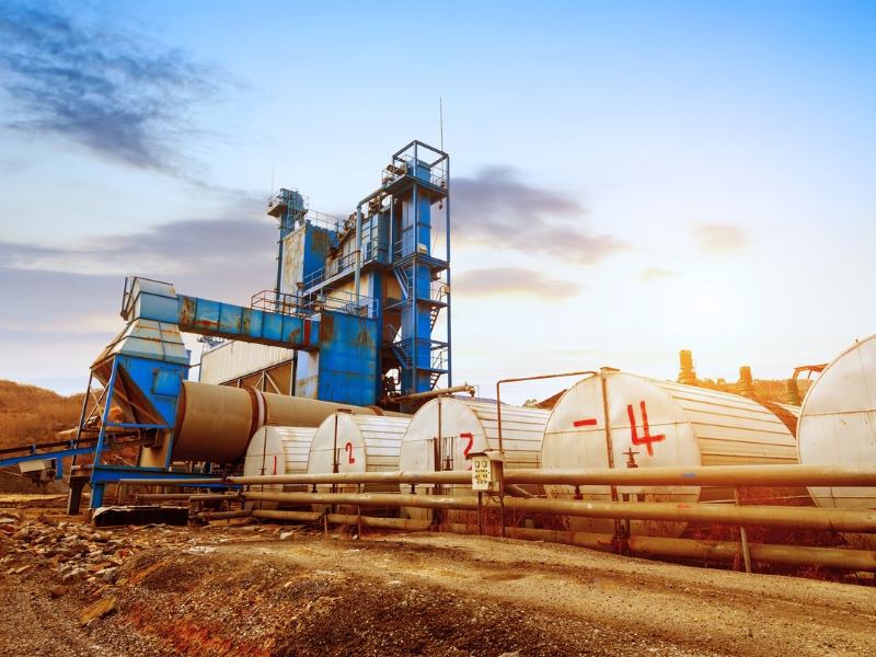 misturador usina de asfalto e funcionamento