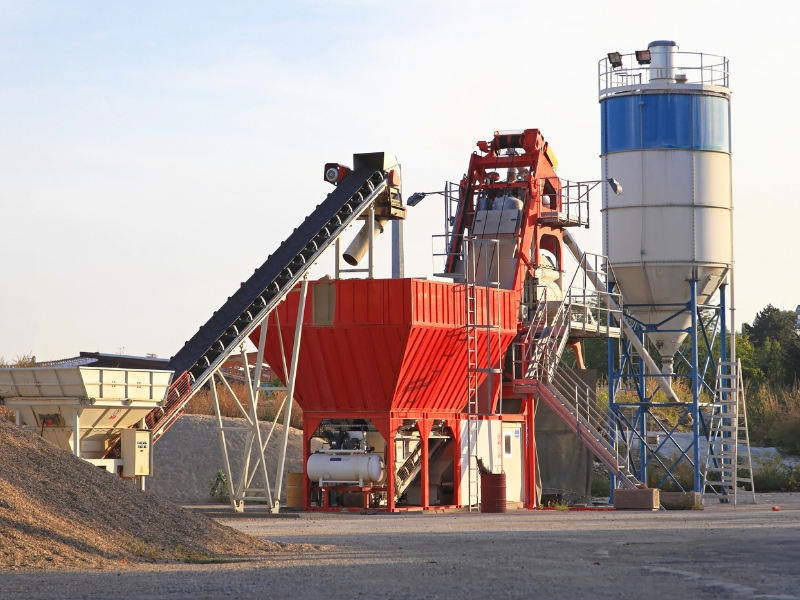 misturador usina de asfalto e qualidade